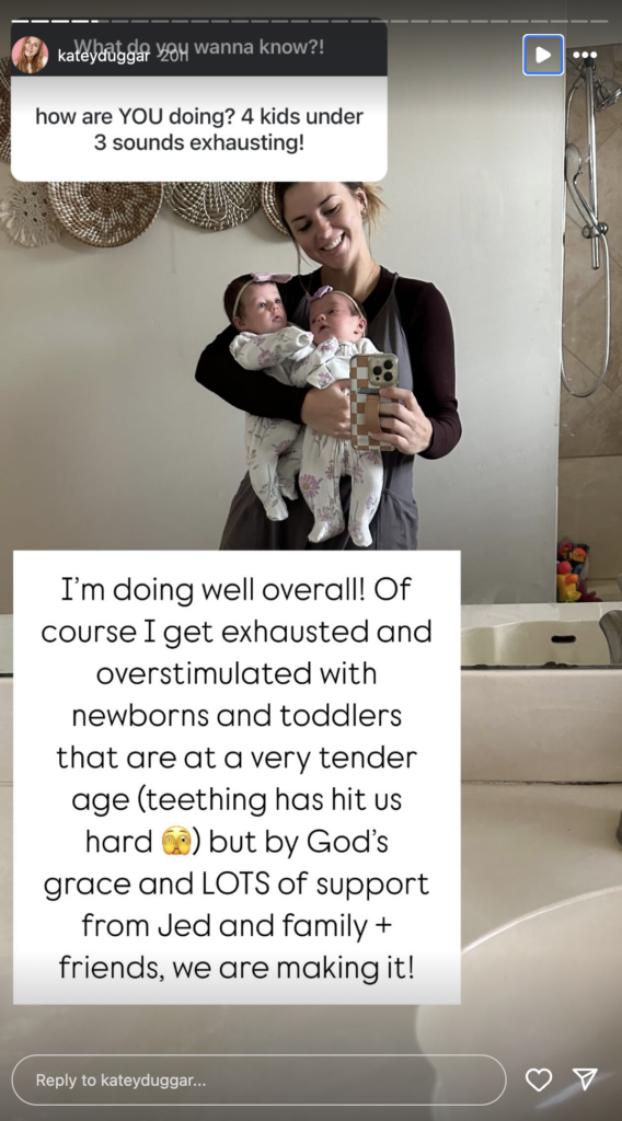 Katey Duggar Instagram Stories